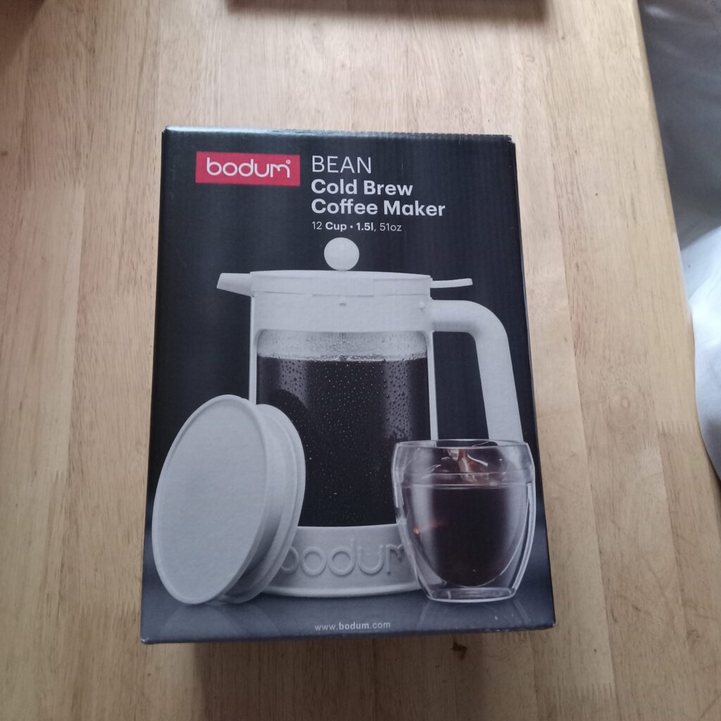 Bodum Bean Cold Brew Coffee Maker, cold brew coffee maker review, Bodum Bean review, cold brew at home, affordable cold brew coffee, cold brew maker, coffee maker for cold brew, best cold brew coffee maker, easy-to-use cold brew coffee maker, Bodum cold brew, cold brew coffee press