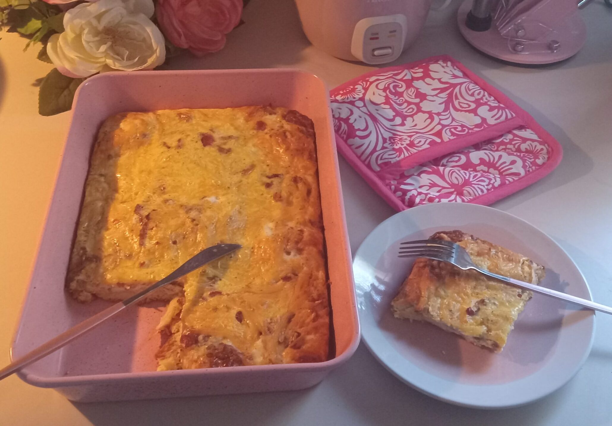 homemade breakfast casserole