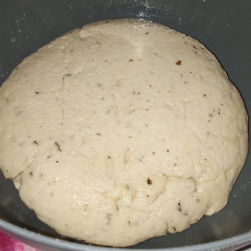 homemade pizza dough