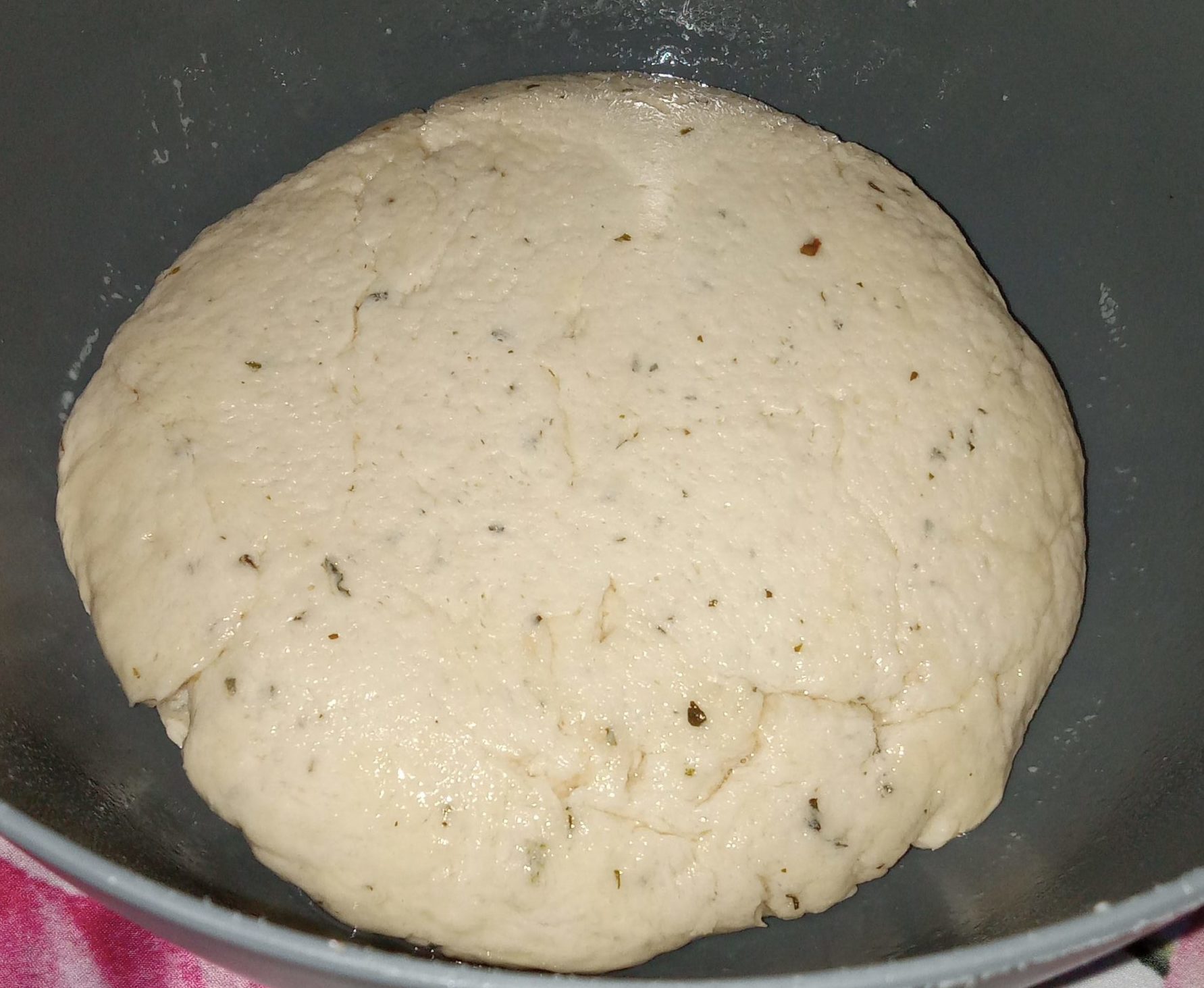 homemade pizza dough