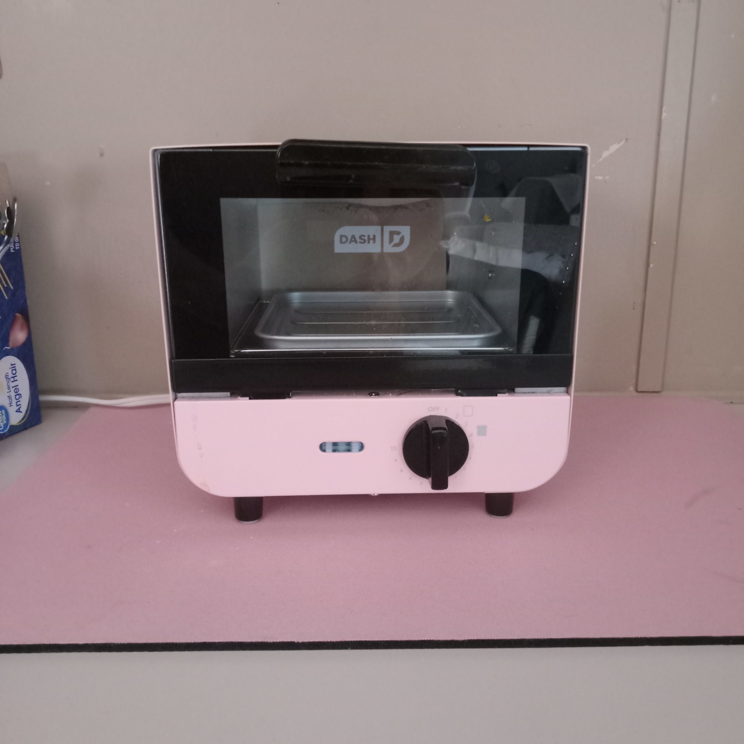 pink mini toaster oven