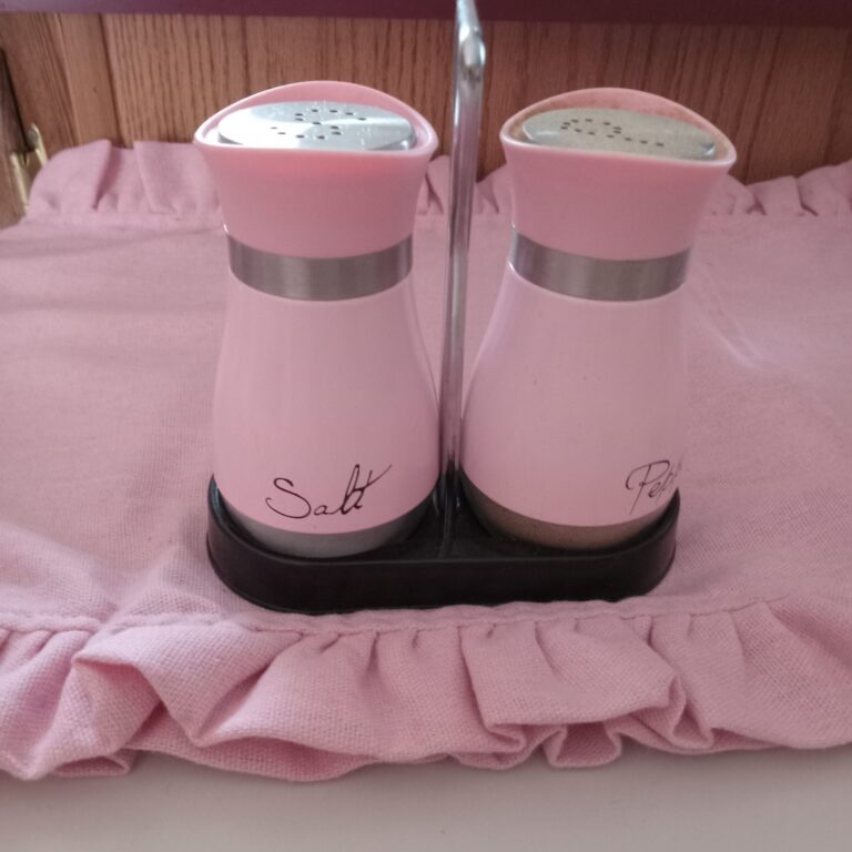 A Delightful Addition to My Pink Paradise: Pink Salt Shaker Set