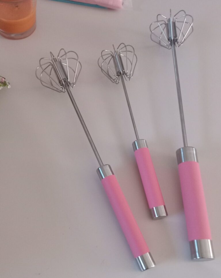 A Pretty Pink Whisk Set That Blends Style and Functionality