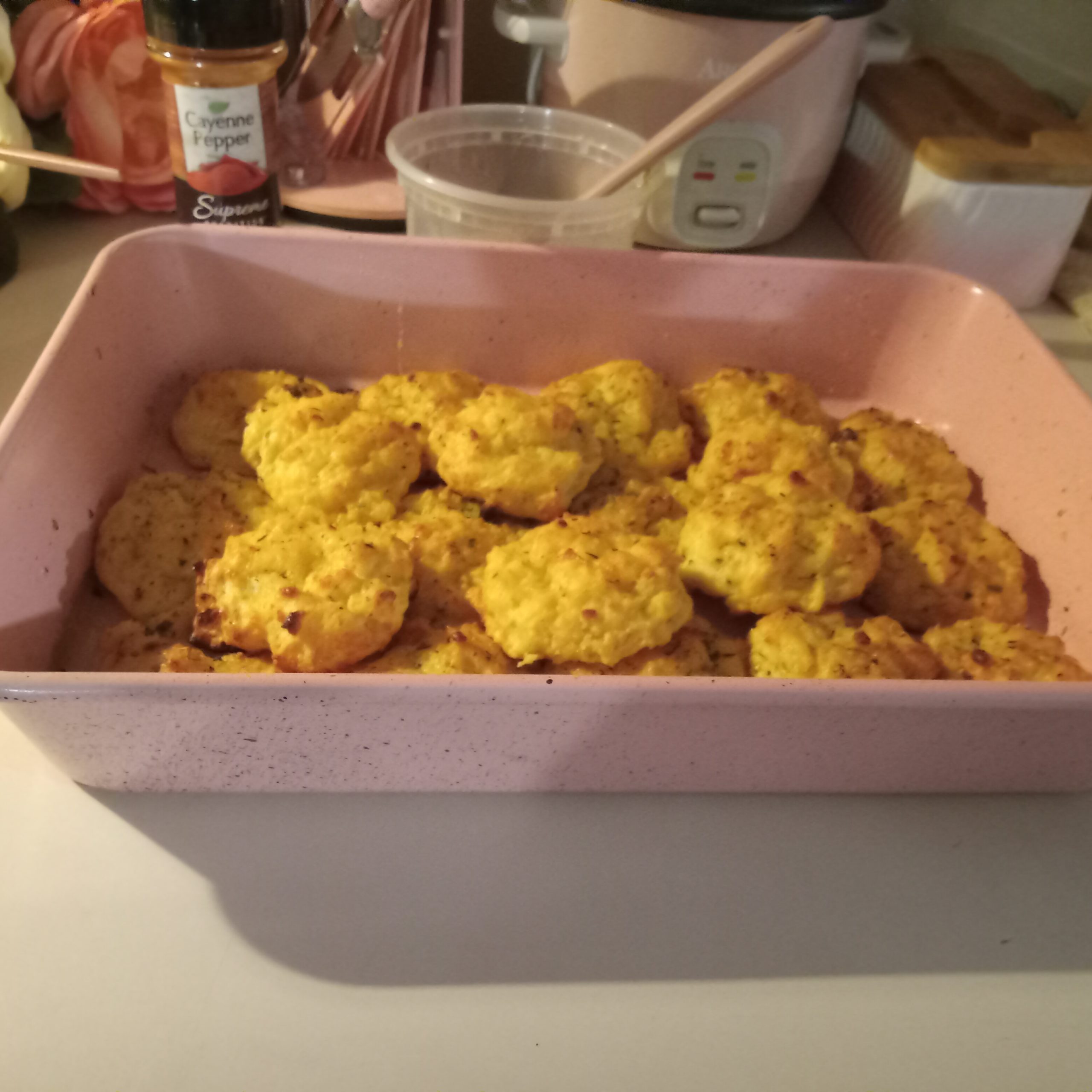 Cheesy Herbed Garlic Biscuits Recipe