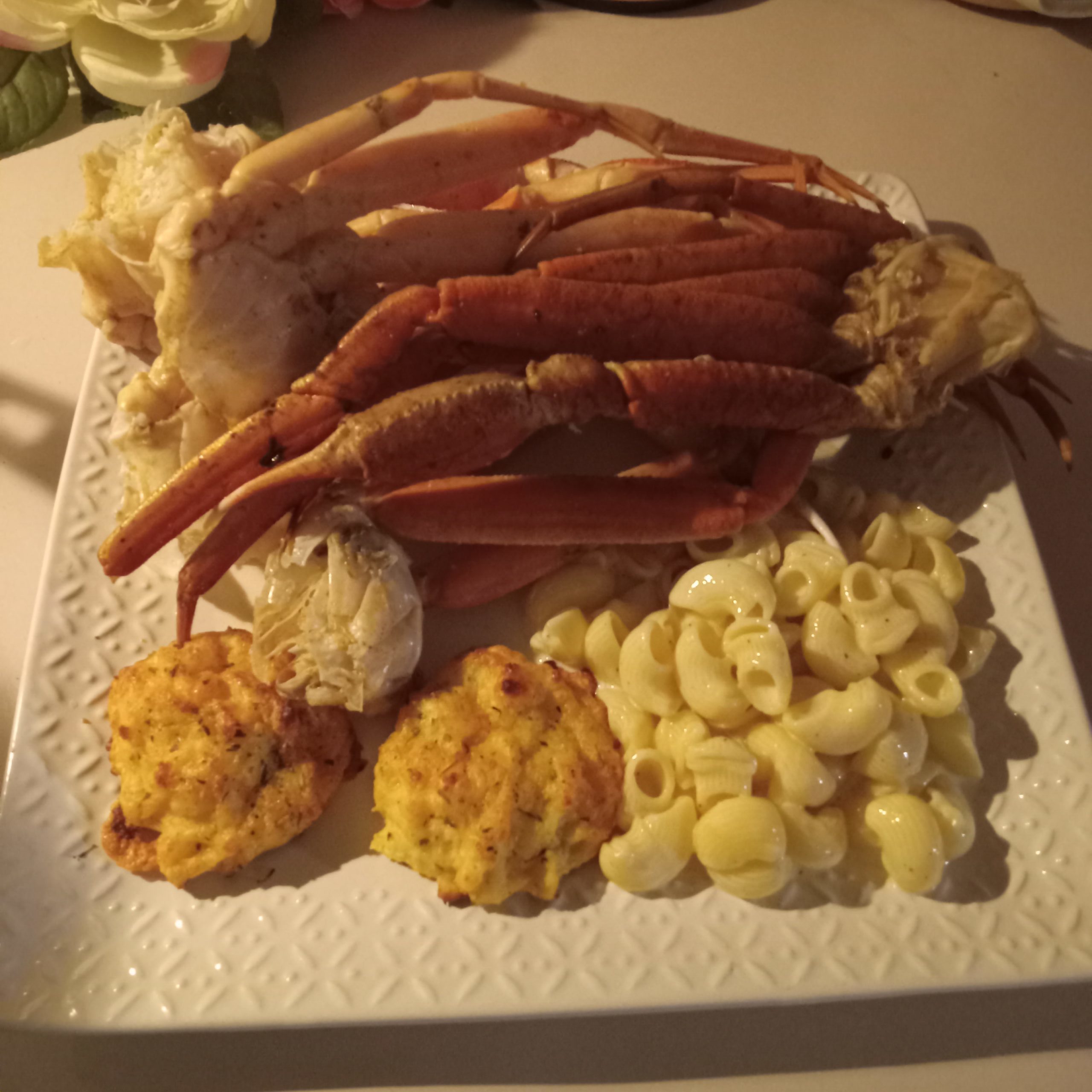 Cajun Steamed Crab Legs