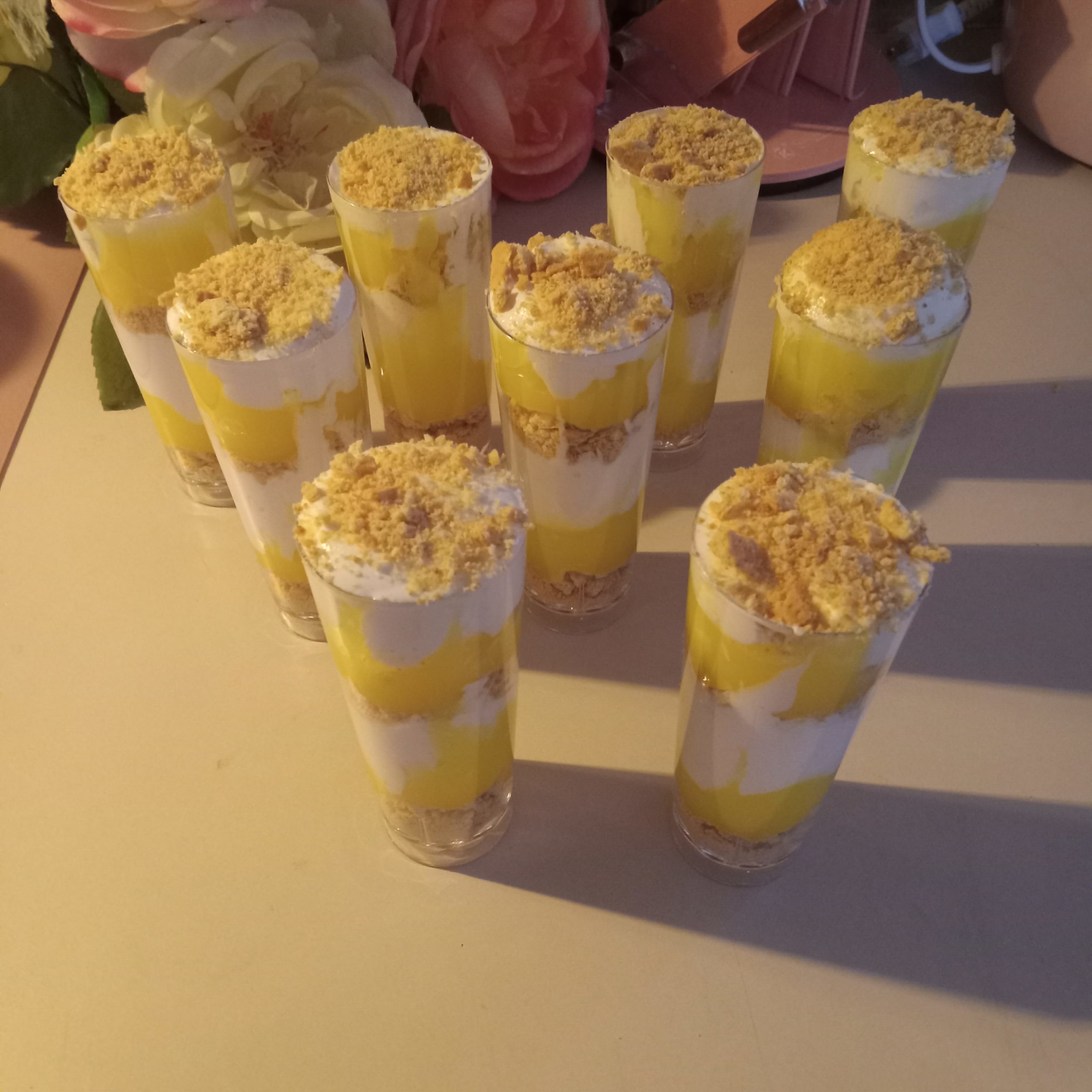 Easy Mini Lemon Parfait