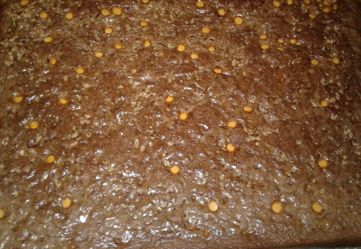 Caramel Toffee Butterscotch Brownies Recipe