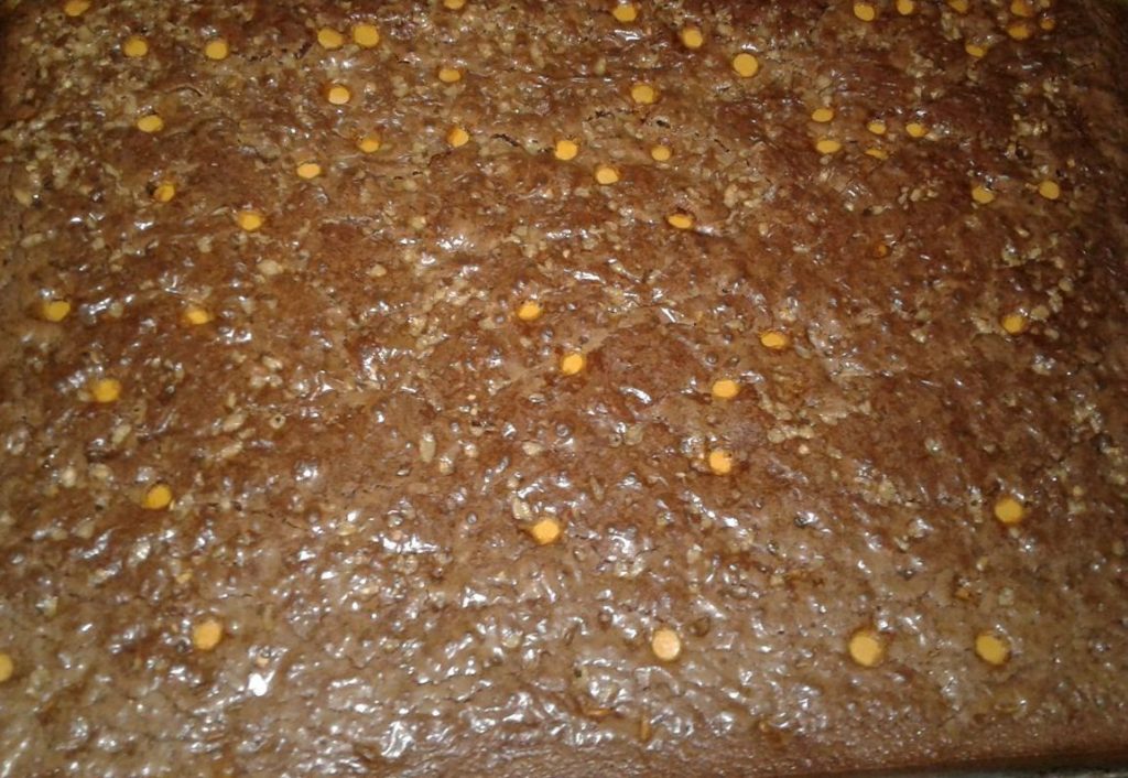 caramel brownies, toffee brownies, butterscotch dessert, rich dessert recipe, caramel toffee brownies, decadent brownies, chewy brownies recipe, Caramel Toffee Butterscotch Brownies