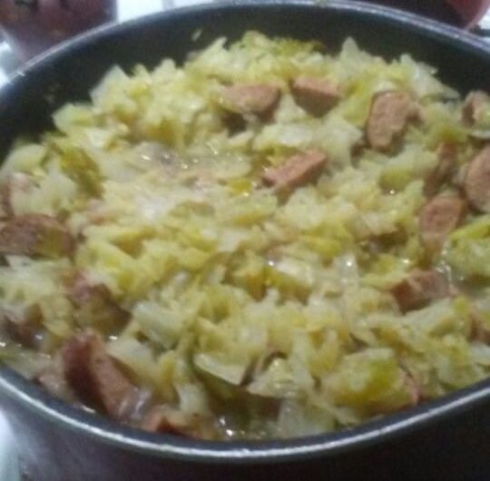 Smoked Sausage & Cabbage Pot Recipe