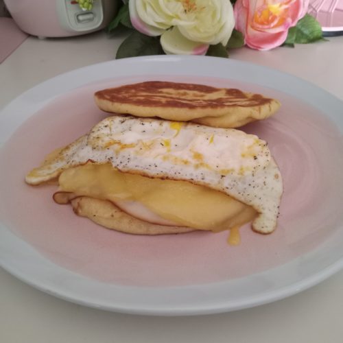 Naan Breakfast Sandwich recipe