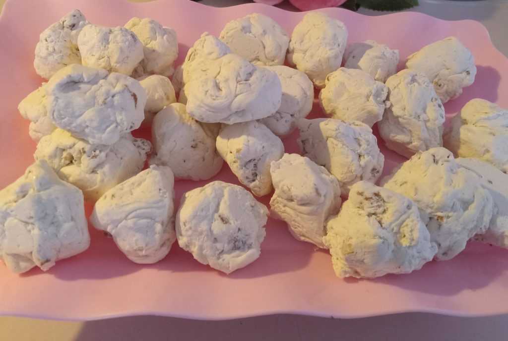 Southern Pecan Divinity, homemade candy, Southern sweets, pecan divinity recipe, traditional candy, Southern holiday treats, pecan candy, easy divinity recipe