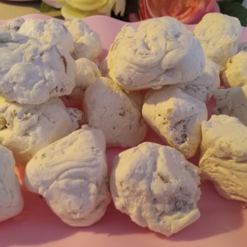 Southern Pecan Divinity homemade candy Southern sweets pecan divinity recipe traditional candy Southern holiday treats pecan candy easy divinity recipe