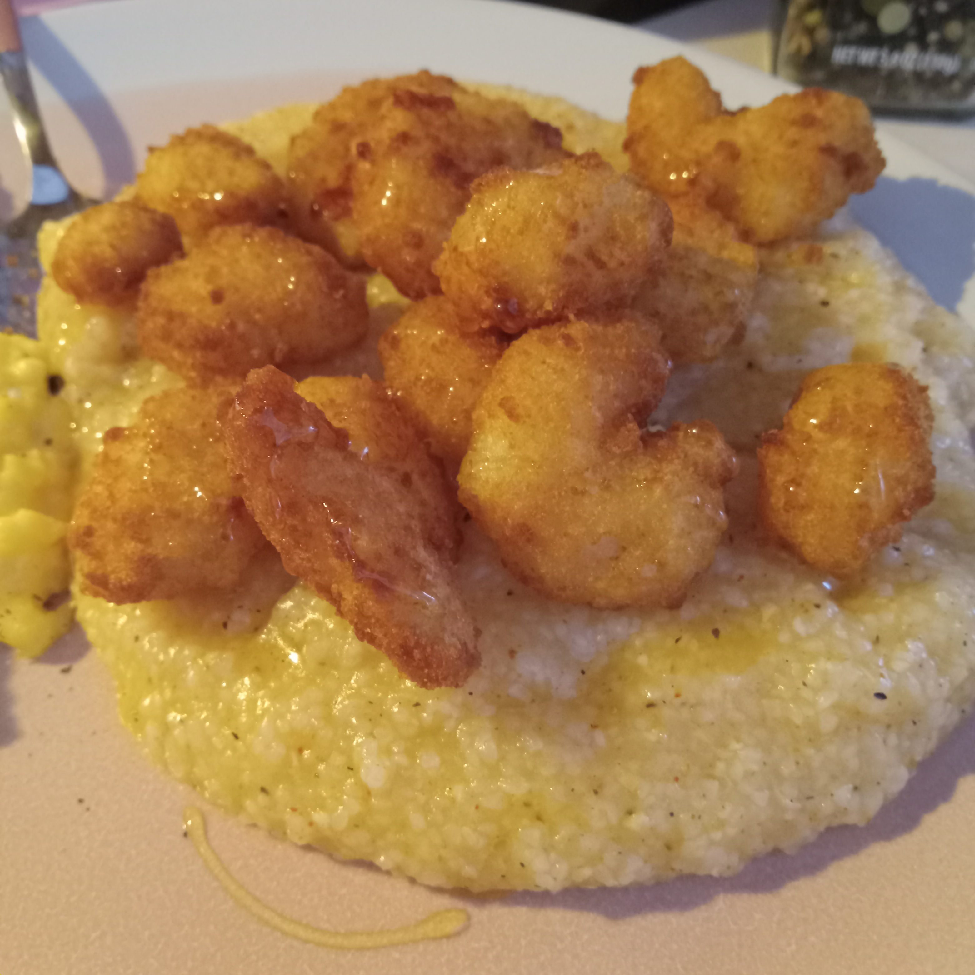 Spiced Sweet Shrimp & Grits