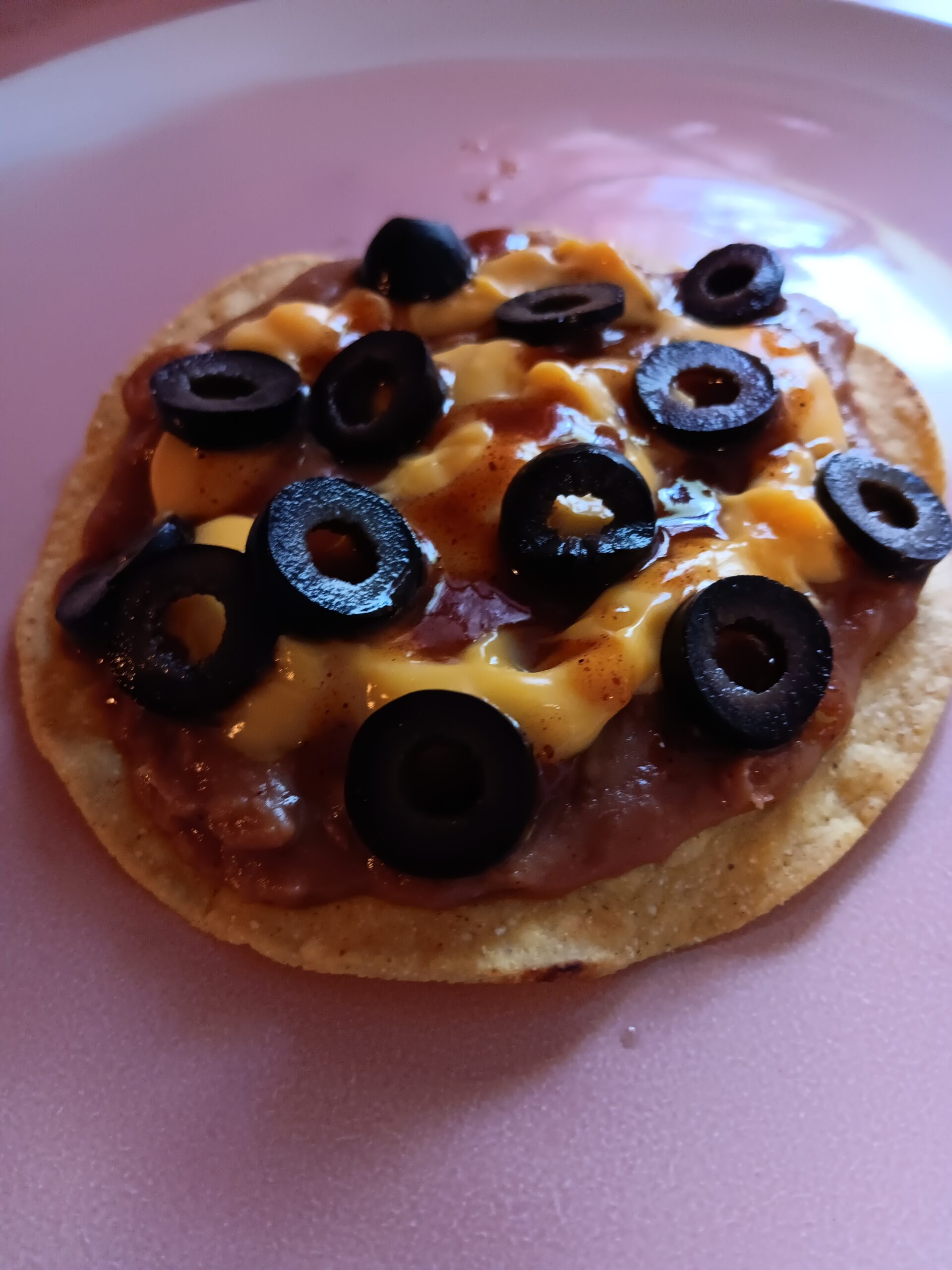 Vegan Bean & Cheese Tostada Recipe