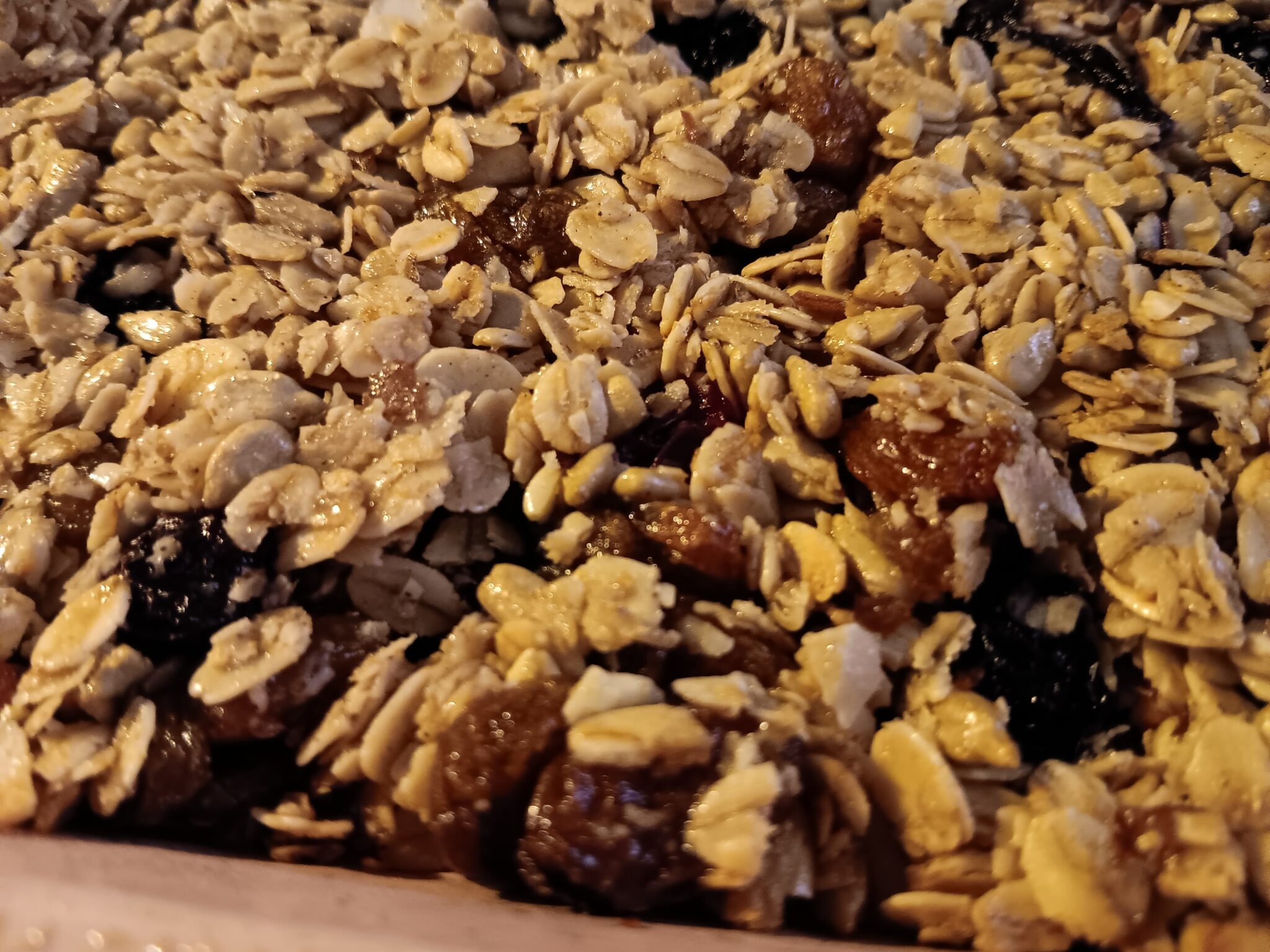 blueberry raisin pecan granola recipe