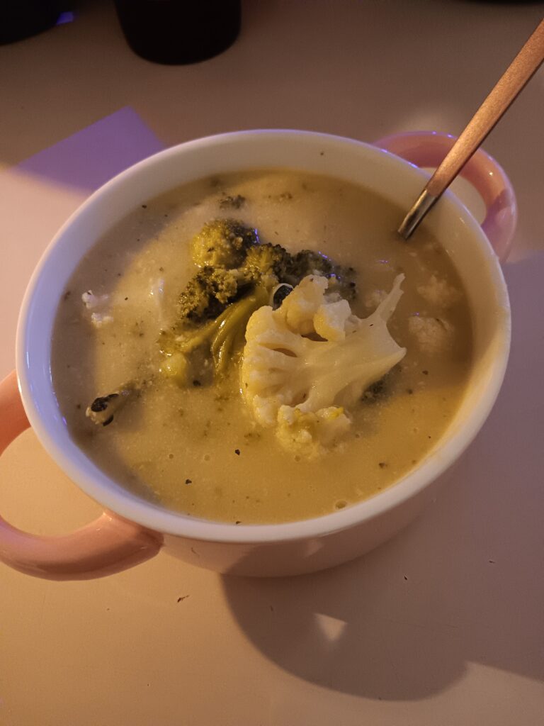 Easy Broccoli & Cauliflower Soup for the Whole Family