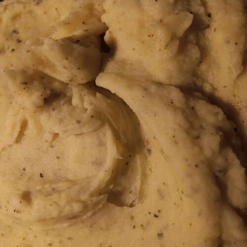 creamy butter garlic herb mashed potato recipe