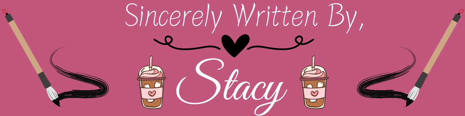 Stacy at Sincere Scribbles a Southern lifestyle blog signature featuring a warm and welcoming handwritten script with rustic and modern charm