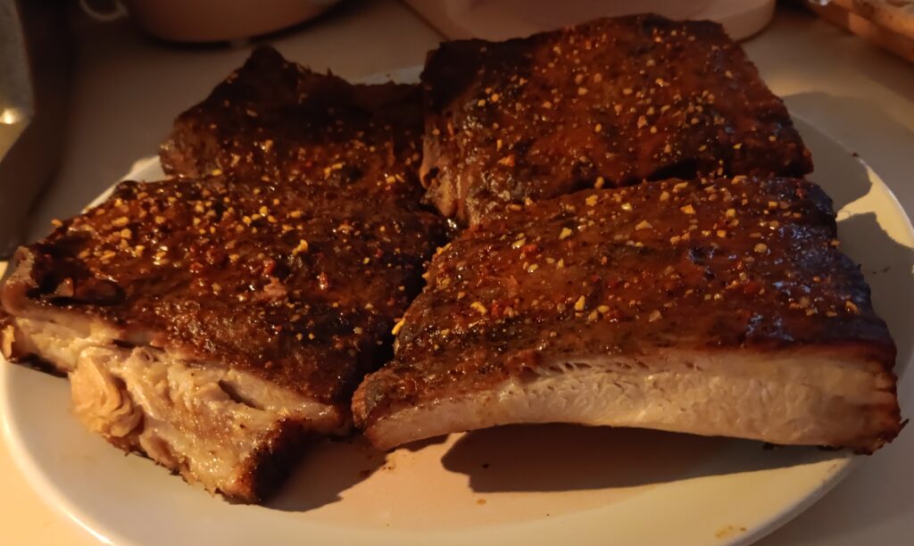 Southern BBQ smoked ribs Brown Sugar Bourbon ribs pork ribs recipe BBQ ribs Southern smoked ribs easy smoked ribs recipe barbecue recipes grilling ribs