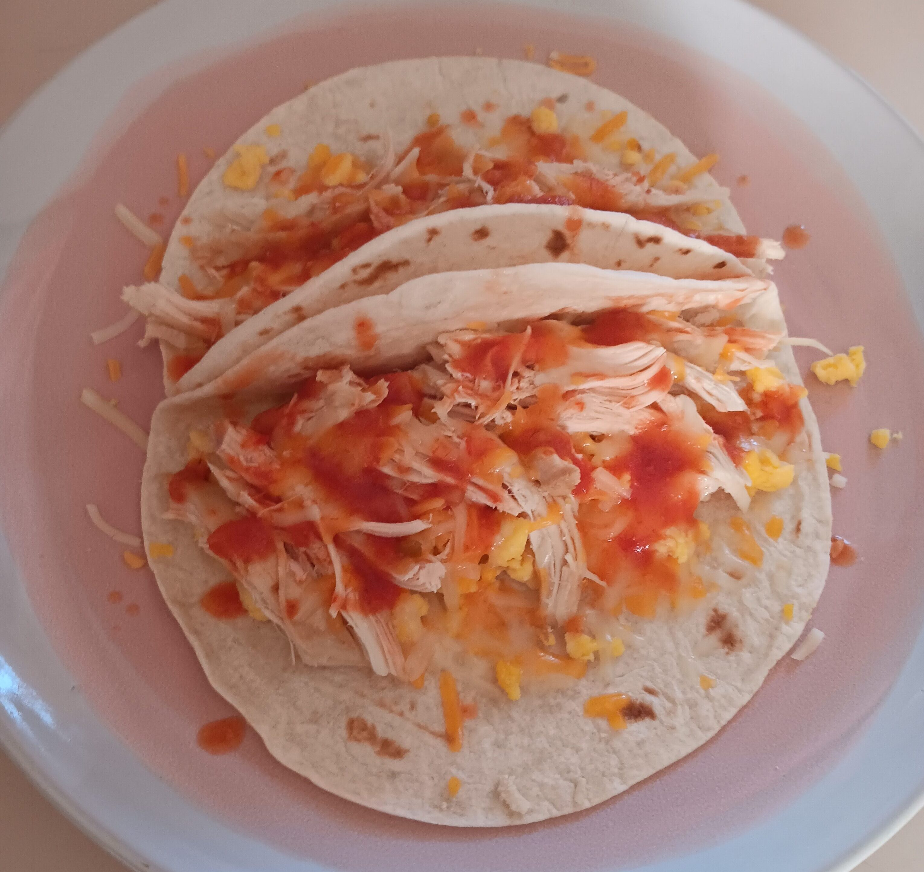 leftover chicken breakfast tacos Southern breakfast tacos easy breakfast tacos rotisserie chicken breakfast scrambled egg tacos quick breakfast ideas Southern comfort food recipes breakfast tacos with chicken leftover chicken recipe ideas