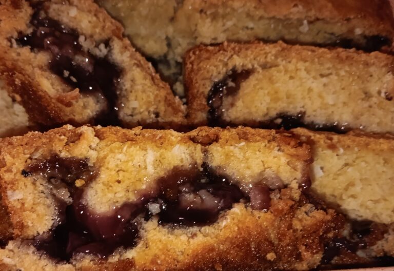 Easy Blueberry Coconut Bread for a Taste of the South