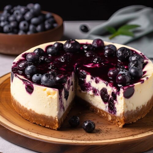 blueberry cheesecake recipe Southern blueberry cheesecake homemade cheesecake with blueberries easy blueberry cheesecake creamy blueberry cheesecake Southern desserts cheesecake with graham cracker crust fresh blueberry dessert fruit cheesecake recipe best blueberry cheesecake