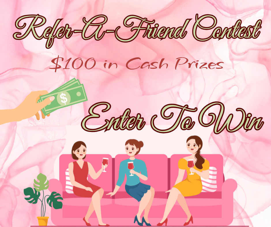 refer a friend contest cash prizes win cash Southern lifestyle blog Sincere Scribbles contest referral program grow blog subscribers share and win referral giveaway cash rewards