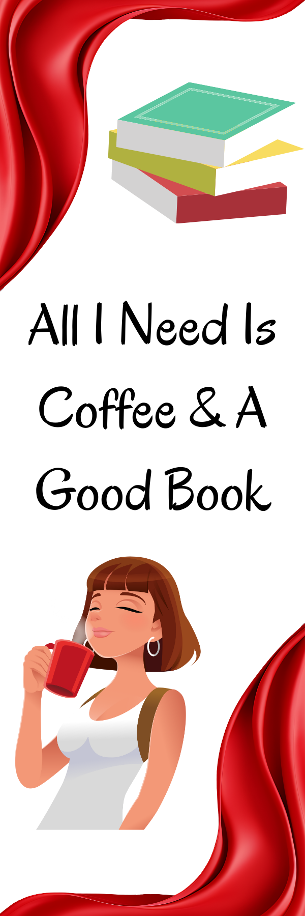 free printable bookmark, coffee bookmark, book lovers bookmark, coffee-themed printable, DIY bookmark, free PDF bookmark, coffee and books, printable bookmark for readers, cute bookmarks to print, free bookmark design