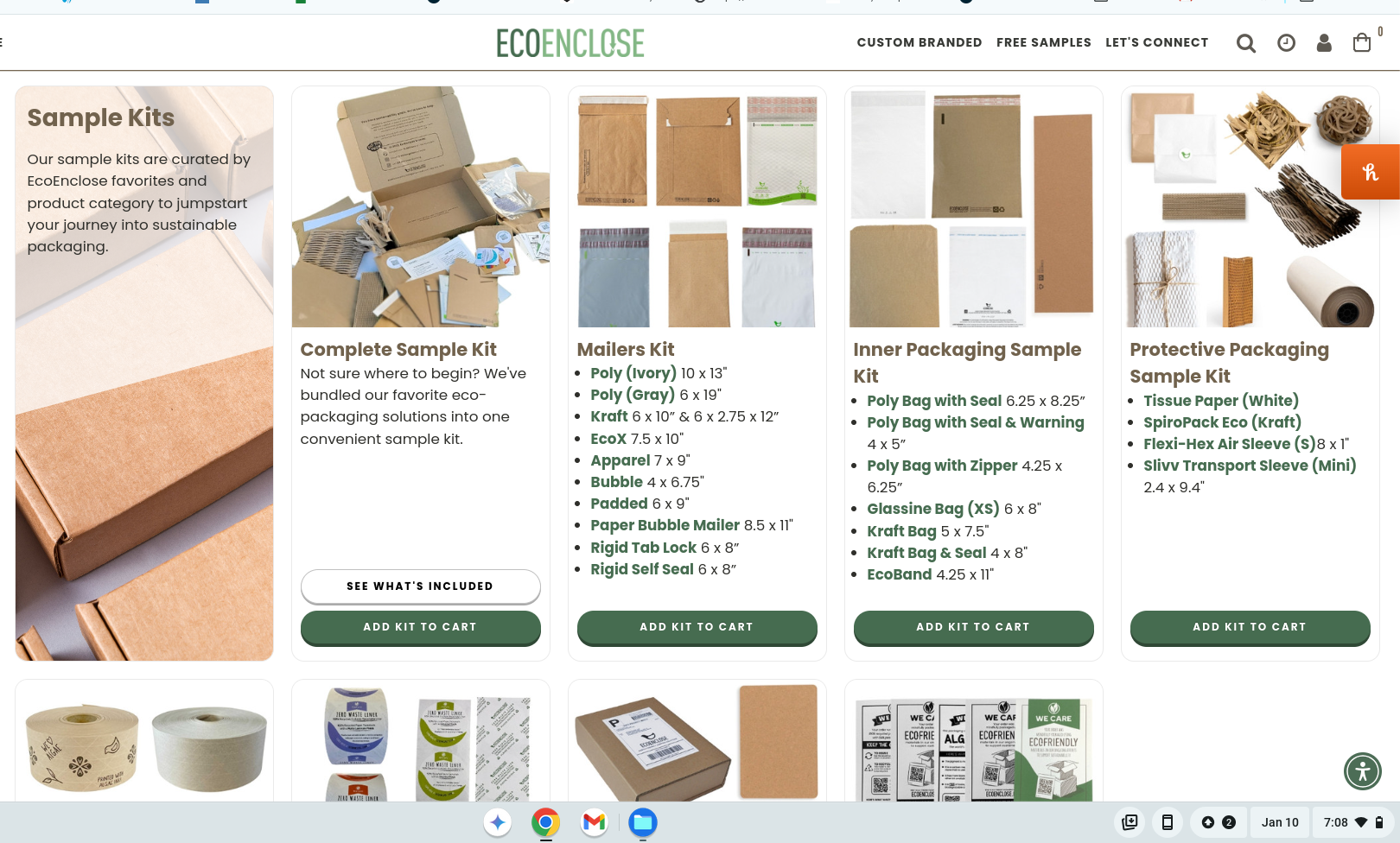 Eco Enclose, sustainable packaging, eco-friendly shipping supplies, free samples, green business, sustainable shipping, Etsy shipping supplies, Amazon seller supplies, eco-friendly business tools, sustainable e-commerce